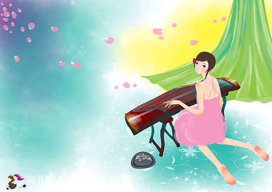 画儿晴天插画作品《悠悠花巫》（图ZNjQ0MTM3Ng==） - 创作习作 - 站酷设计师画儿晴天原创素材 - 站酷ZCOOL