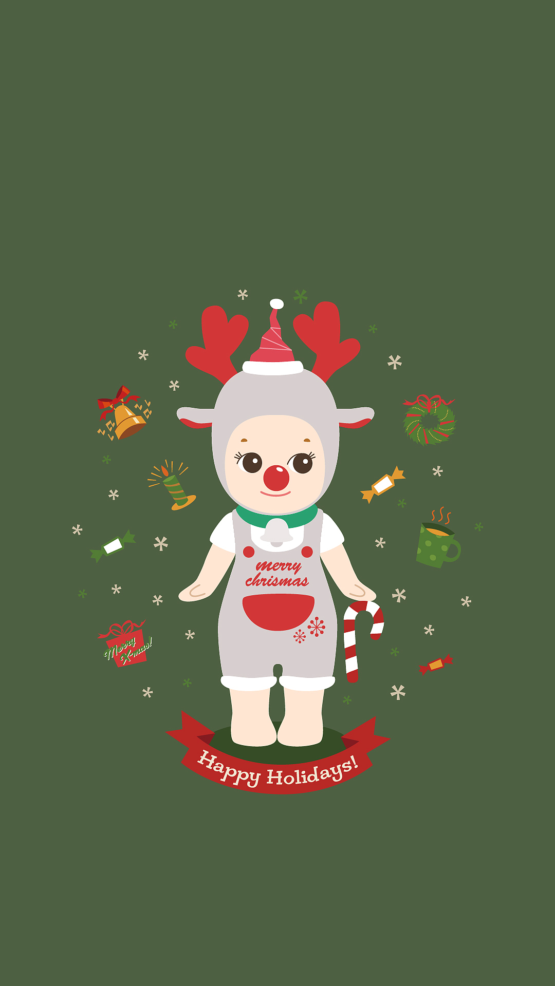 sonny angle圣诞手机壁纸