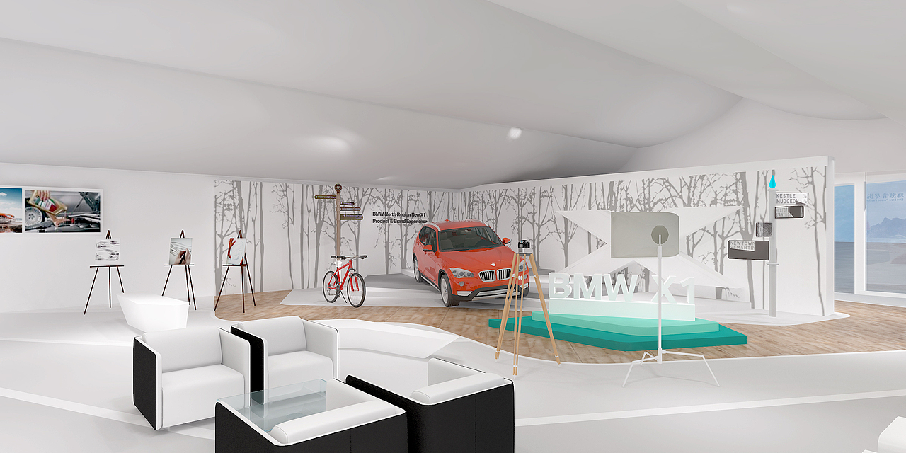 2014 BMW x1 试车试驾活动（图ZMjIwODgyNjg=） - 展陈设计 - 站酷设计师ajspace原创素材 - 站酷ZCOOL