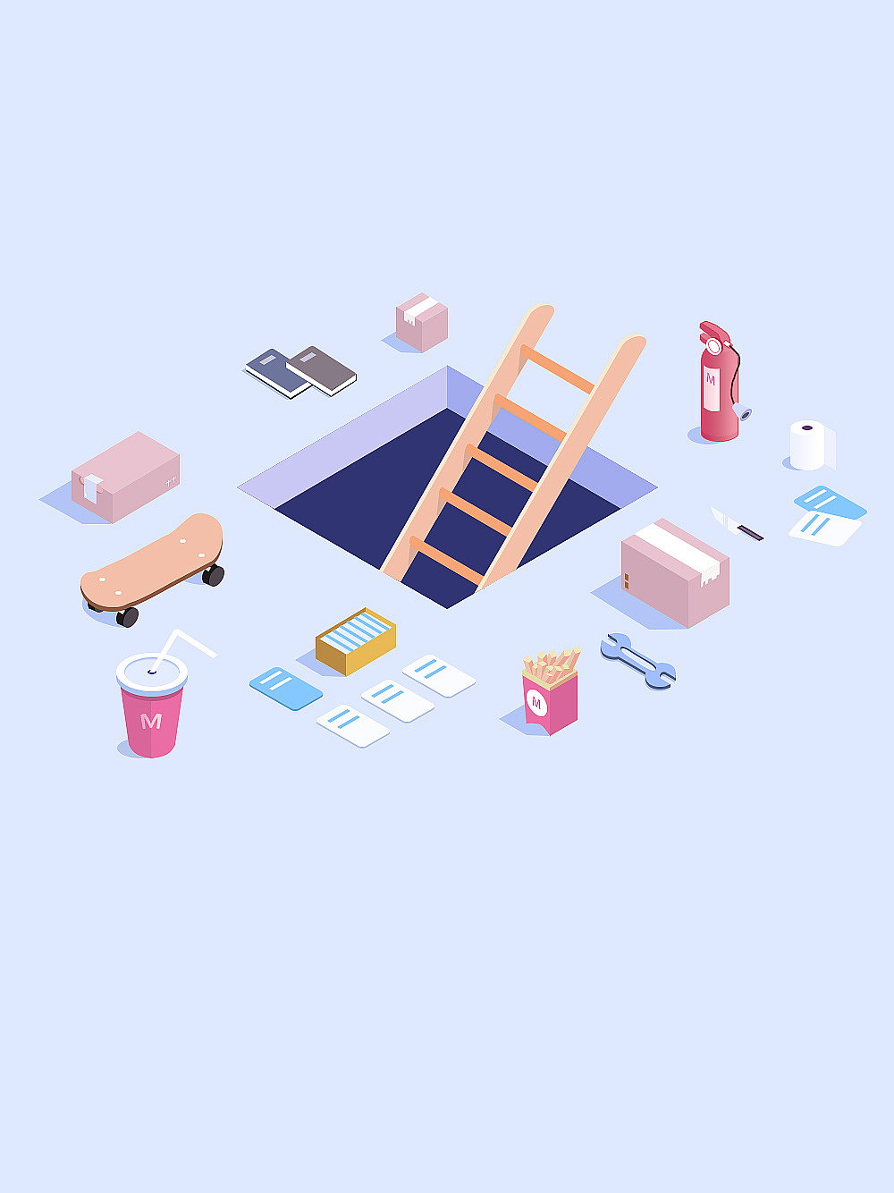 ai 2.5d平面 临摹