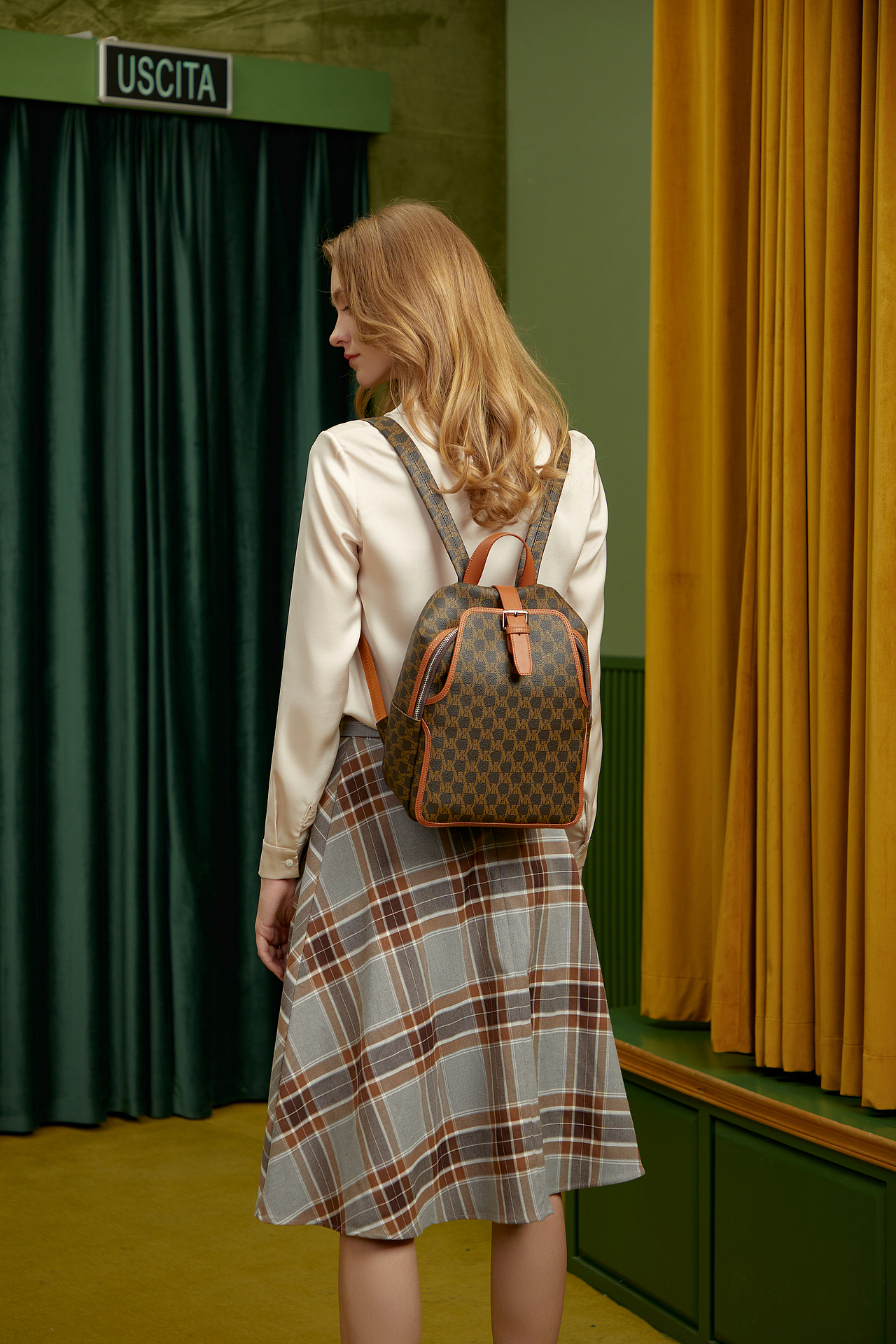 女包模特图 女包拍摄