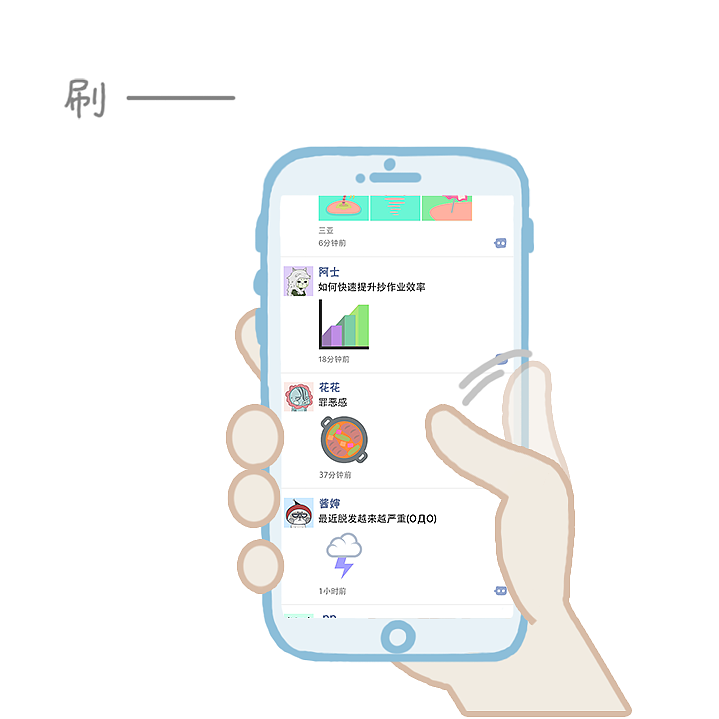 条漫《关于朋友圈这件事（一）》（图ZODMyNTMyNzY=） - 短篇/格漫 - 站酷设计师酒仙ouo原创素材 - 站酷ZCOOL