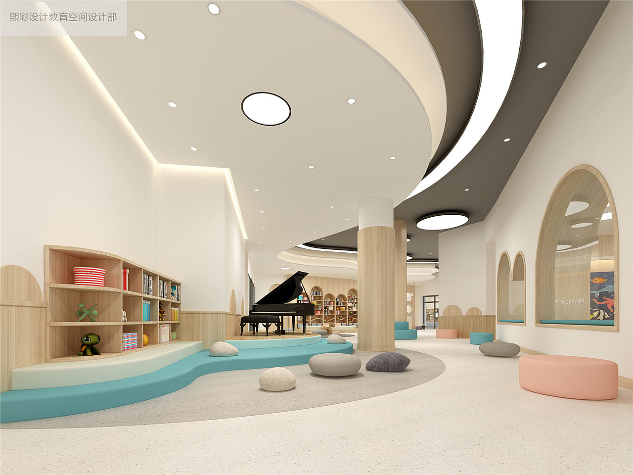 少儿编程培训室设计|舞蹈教室设计|街舞教室设计