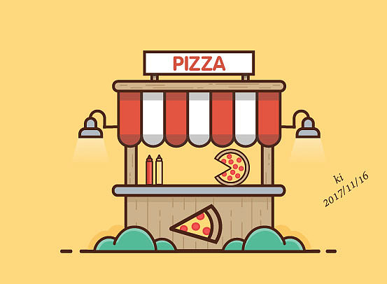 一些插画手绘作品