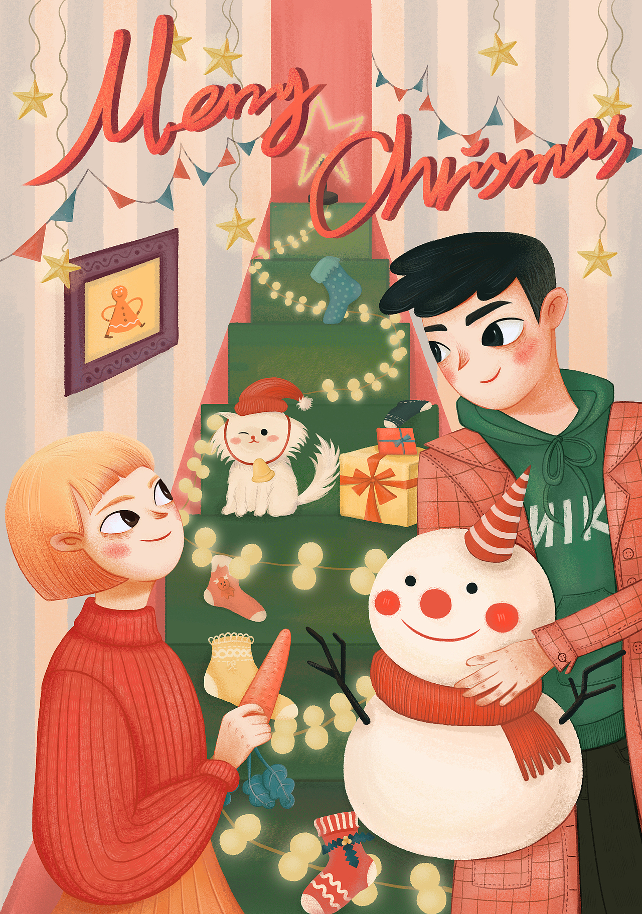 圣诞快乐（图ZMTQwNzgzNzA0） - 创作习作 - 站酷设计师Miliyah0101原创素材 - 站酷ZCOOL