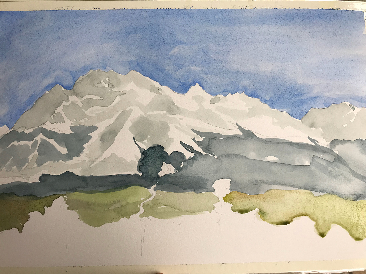 未完的玉龙雪山|插画|儿童插画|z14765553 - 原创作品 - 站酷 (zcool)