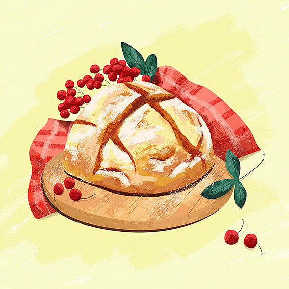 我家的肉肉-第1副原创插图（纪念一下）（图ZMTEyNzc3MDQw） - 创作习作 - 站酷设计师于林设计原创素材 - 站酷ZCOOL