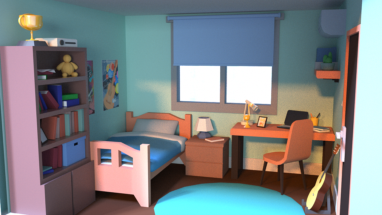 C4D 小物件小场景制作