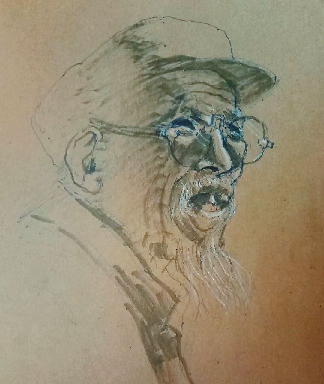 阿杜手绘阿杜速写大师速写人体速写肖像画速写艺术速写