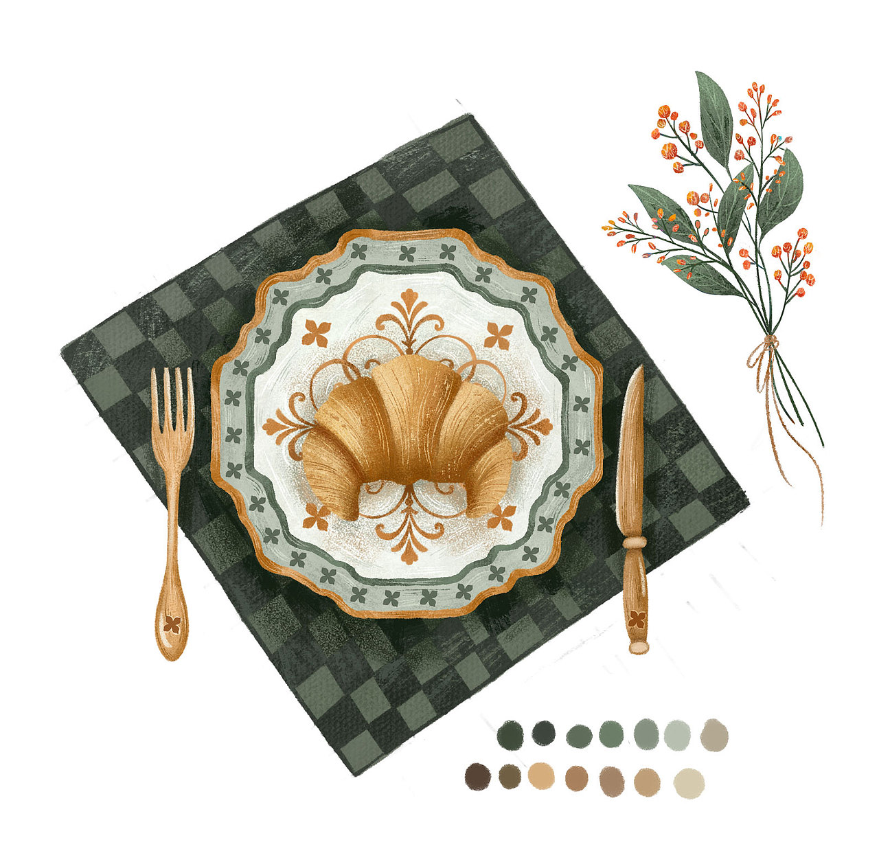 插画训练营-静物练习（图ZMTk3ODA1NDk2） - 儿童插画 - 站酷设计师uedlily原创素材 - 站酷ZCOOL