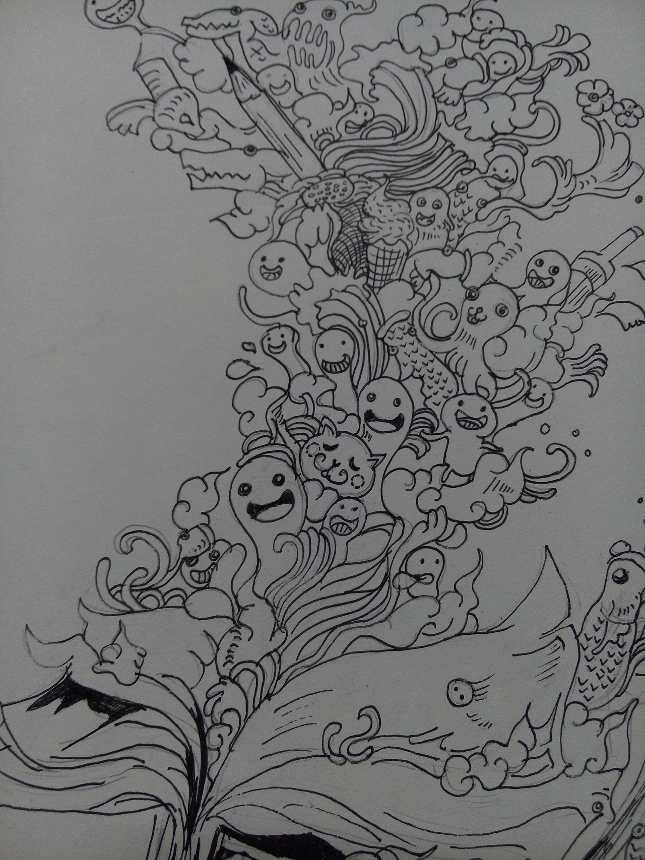 小小手绘插画（图ZMjU1NjU2MTI=） - 创作习作 - 站酷设计师等等dengdeng思原创素材 - 站酷ZCOOL