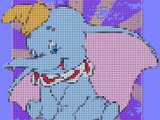 馬賽克小飛象（個人主頁-ZMzUyNzU4Njg=） - 海報 - 站酷設(shè)計師琬鈞小清新原創(chuàng)素材 - 站酷ZCOOL