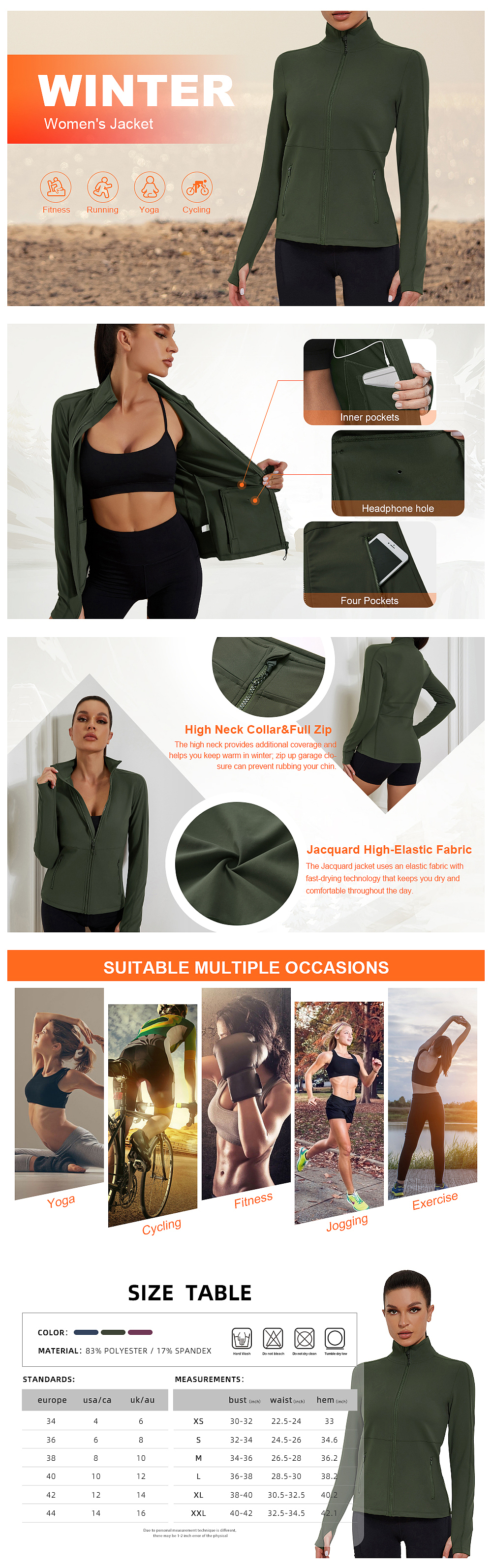 跨境瑜伽服运动服饰A+