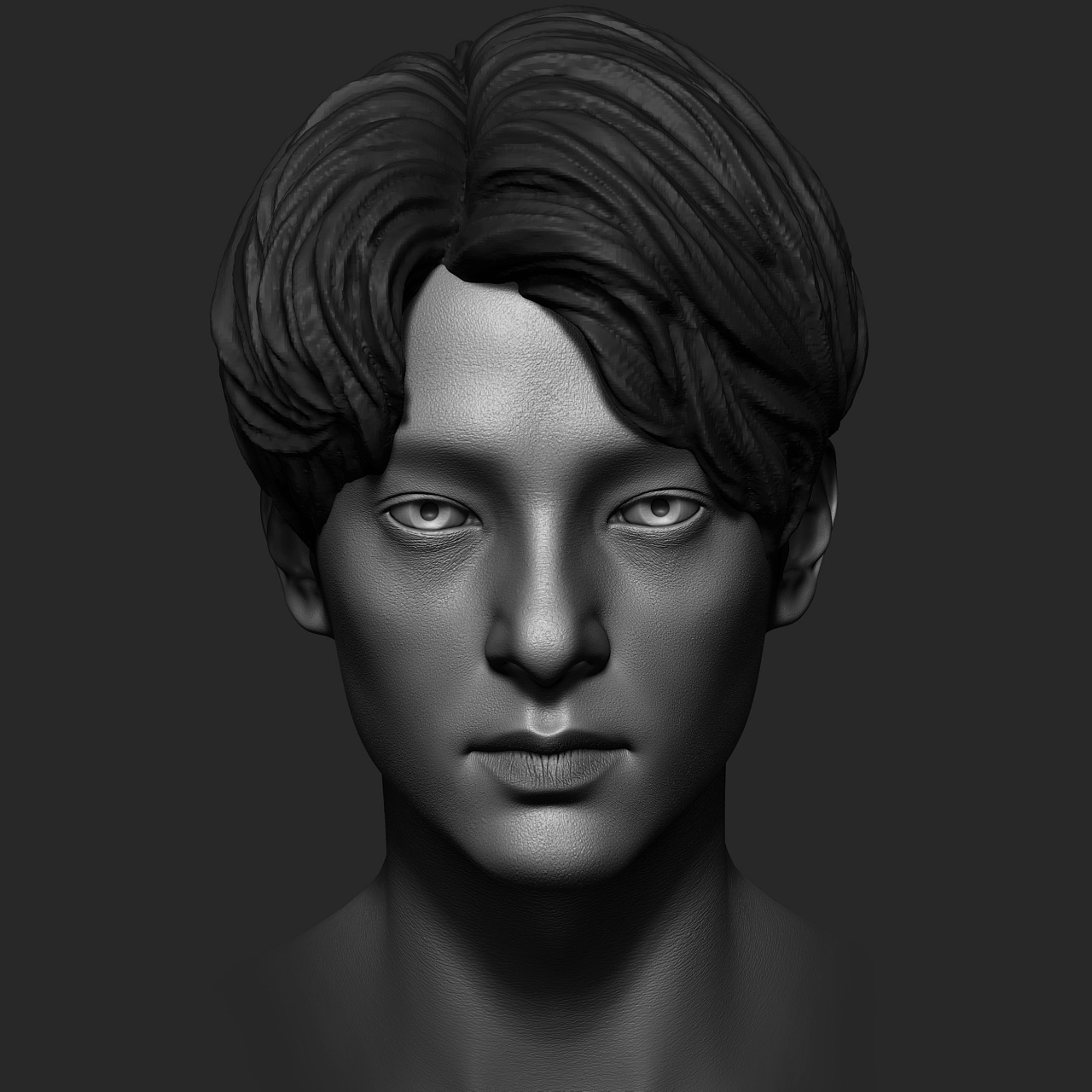 zbrush人头全面剖析雕刻
