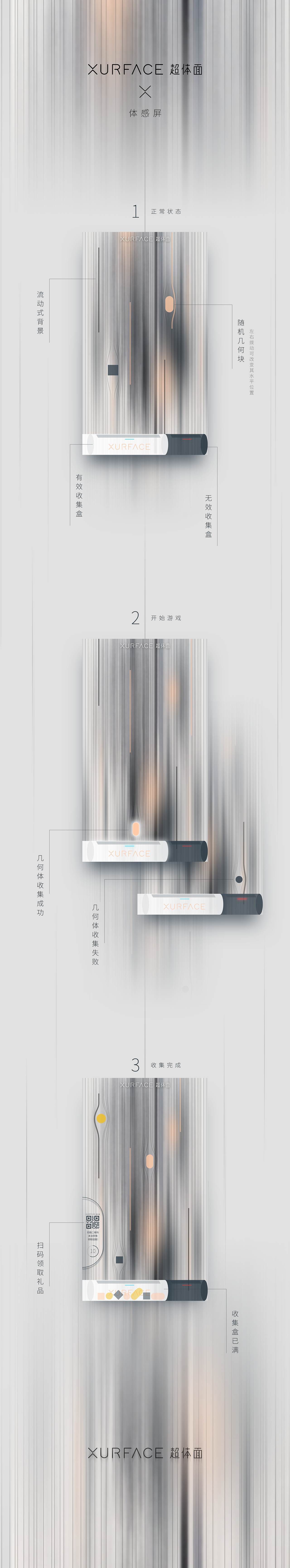 体感屏——用户通过玩屏幕上的小游戏获得礼品