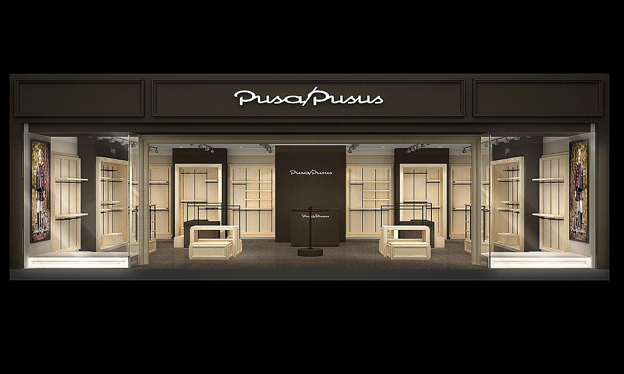 pusapusus童装专卖店设计（图ZMTgwNzQxOTYw） - 展陈设计 - 站酷设计师熔意广告原创素材 - 站酷ZCOOL