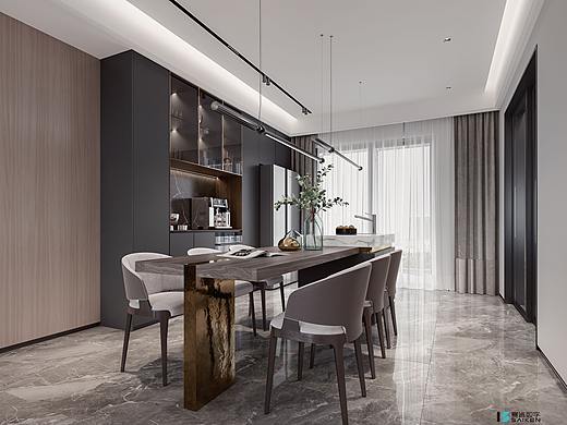 分享一套家装的全案设计效果表现 | 赛肯数字图像