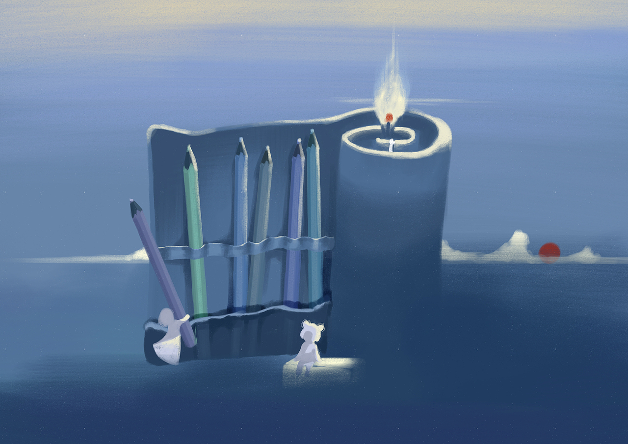 点亮了的日常物品