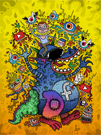 懂王真的太抽象了 - 特朗普漫画设计合辑