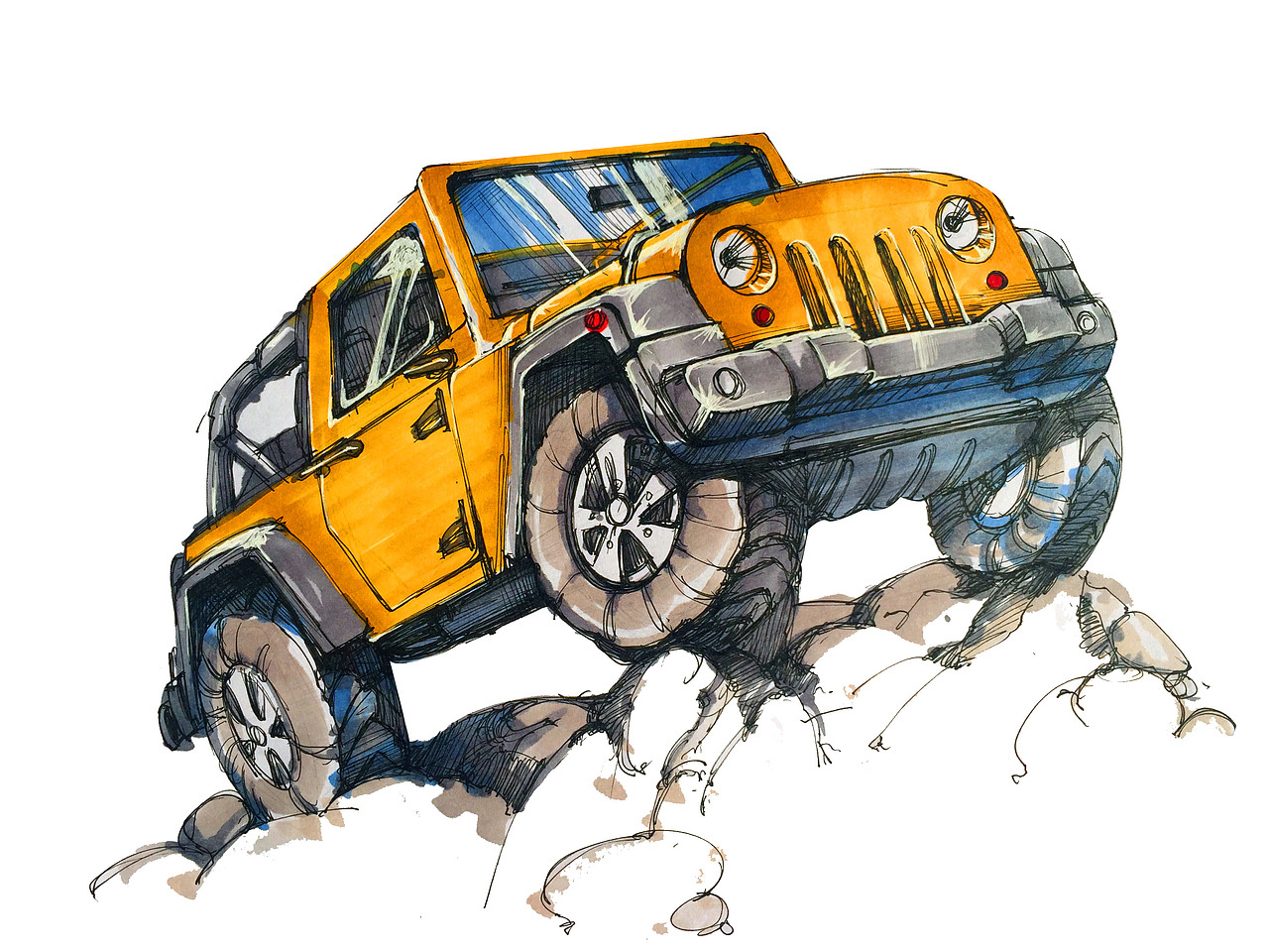 大黄蜂《手绘》