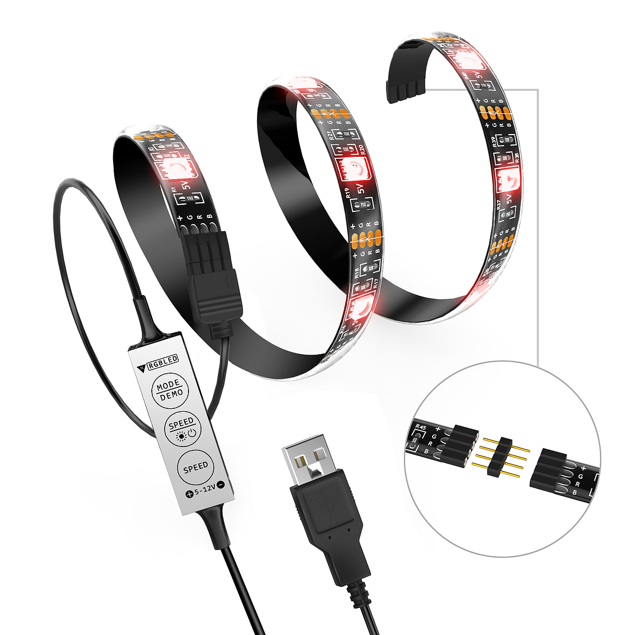 LED灯条 PS 精修图 3D建模 渲染（图ZNDg0Mzk1OTI=） - 其他平面 - 站酷设计师yehailin1212原创素材 - 站酷ZCOOL