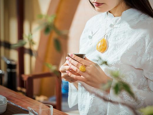 蜜蜡拍摄
