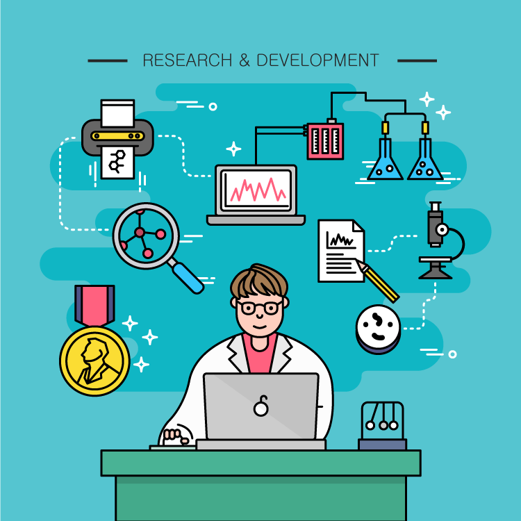 互联网IT职业人物插画（图ZMjIwMTM5MTg0） - 创作习作 - 站酷设计师越前龍馬原创素材 - 站酷ZCOOL