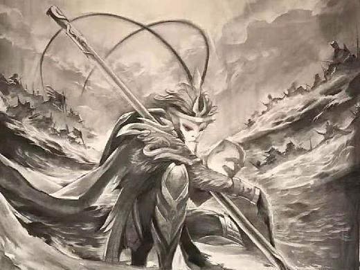 那些年的素描以及墙绘