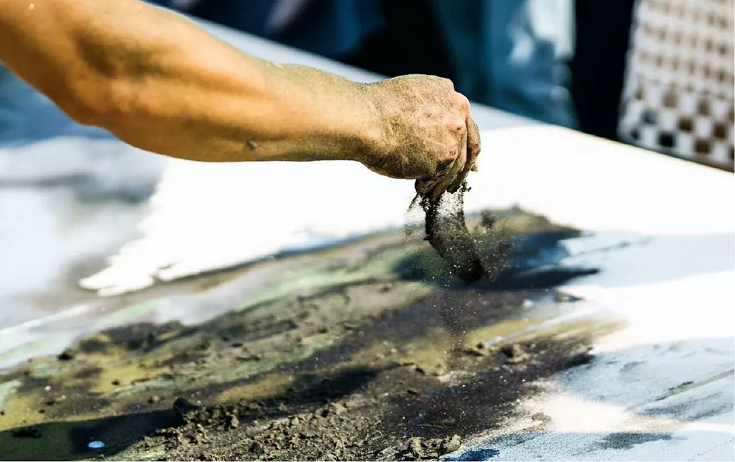 军声砂石画品牌形象设计（图ZMjQ0NjM1ODgw） - 品牌 - 站酷设计师天门传媒原创素材 - 站酷ZCOOL