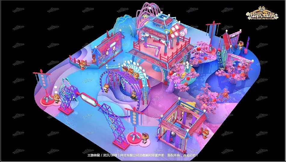 虎年IP美陈——御虎西游（图ZMjcwNjExOTgw） - 动画/影视 - 站酷设计师国际美陈原创素材 - 站酷ZCOOL