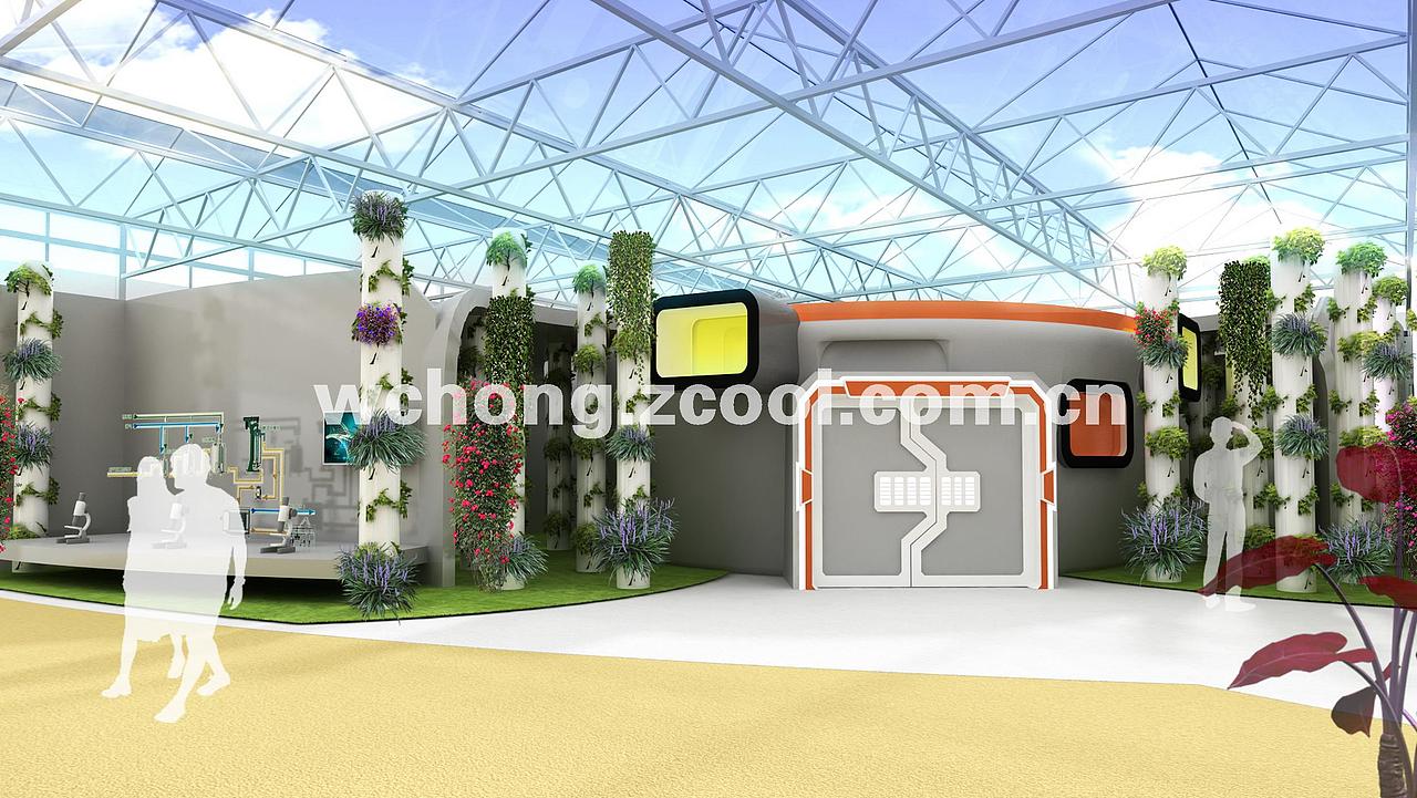 贵州开阳农业科技馆航天馆设计（图ZMTY3MzYzNDYw） - 展陈设计 - 站酷设计师F遨游原创素材 - 站酷ZCOOL
