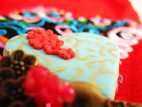 中式婚礼翻糖西饼集锦