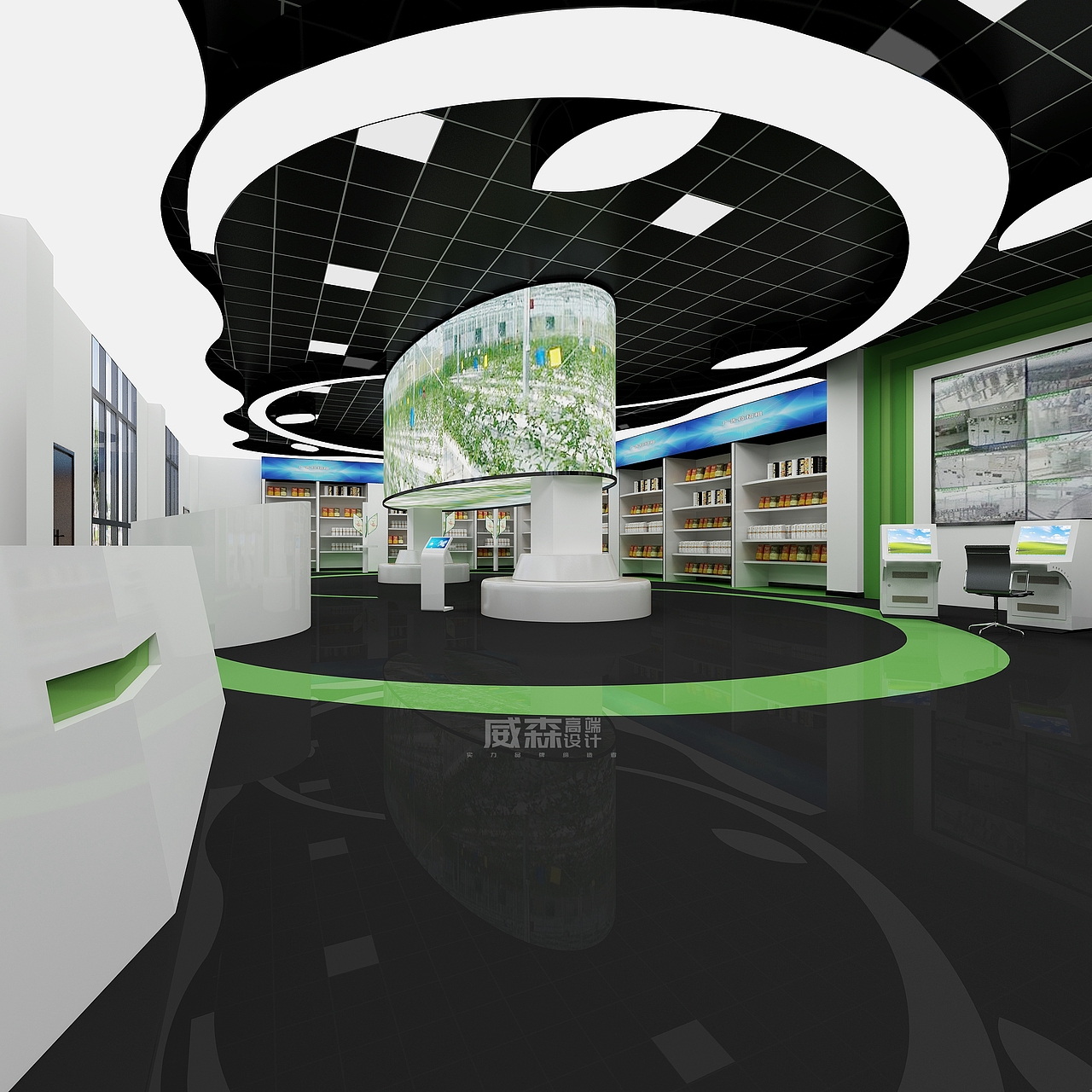 农产品展厅设计