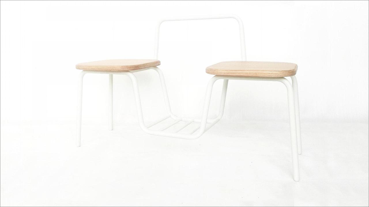 瑞喆 X 荣华 ——学校食堂餐桌椅设计