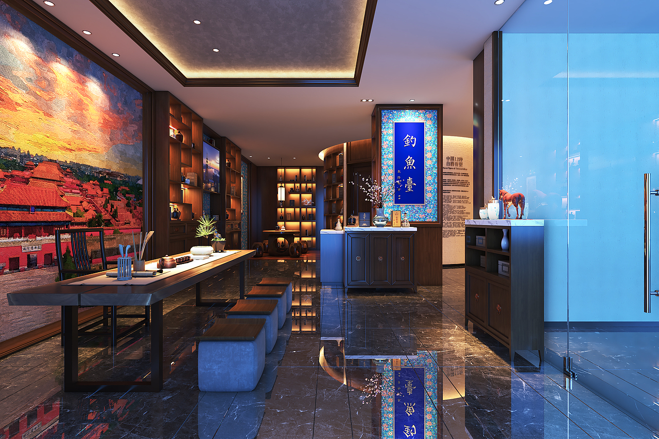 钓鱼台国宾酒室内设计