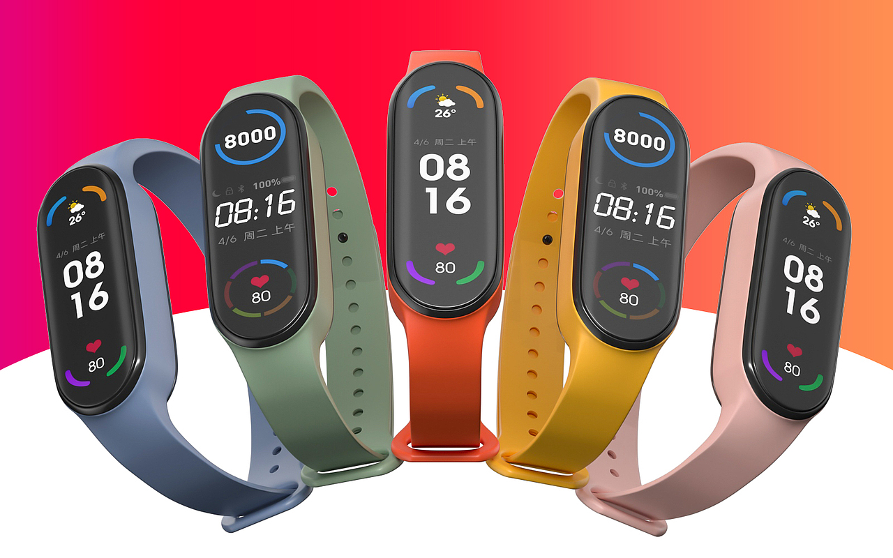 小米手环 建模-渲染（C4D+Corona渲染器）（图ZMjYzMTMxODc2） - 电商 - 站酷设计师Relevabor原创素材 - 站酷ZCOOL