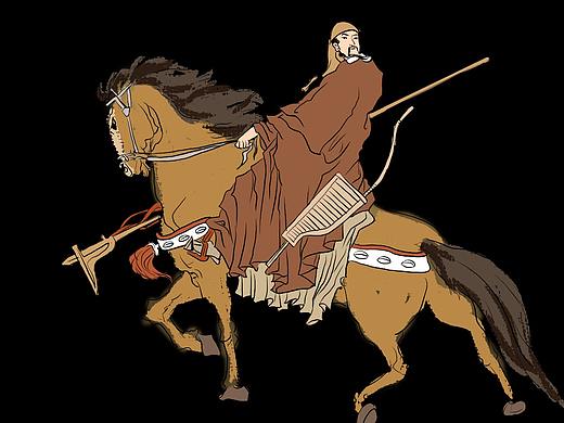 诗人——王昌龄PNG（个人主页-ZNTg5NzUyMTY=） - 商业插画 - 站酷设计师徐小姐画个画原创素材 - 站酷ZCOOL