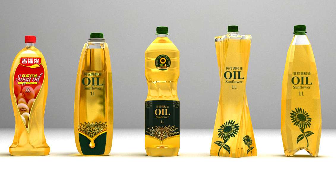 食用油瓶型设计