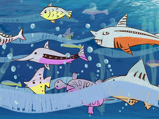 蛏子的繁殖（个人主页-ZMjY1NzEzMTI=） - 动画片 - 站酷设计师EGOYA原创素材 - 站酷ZCOOL