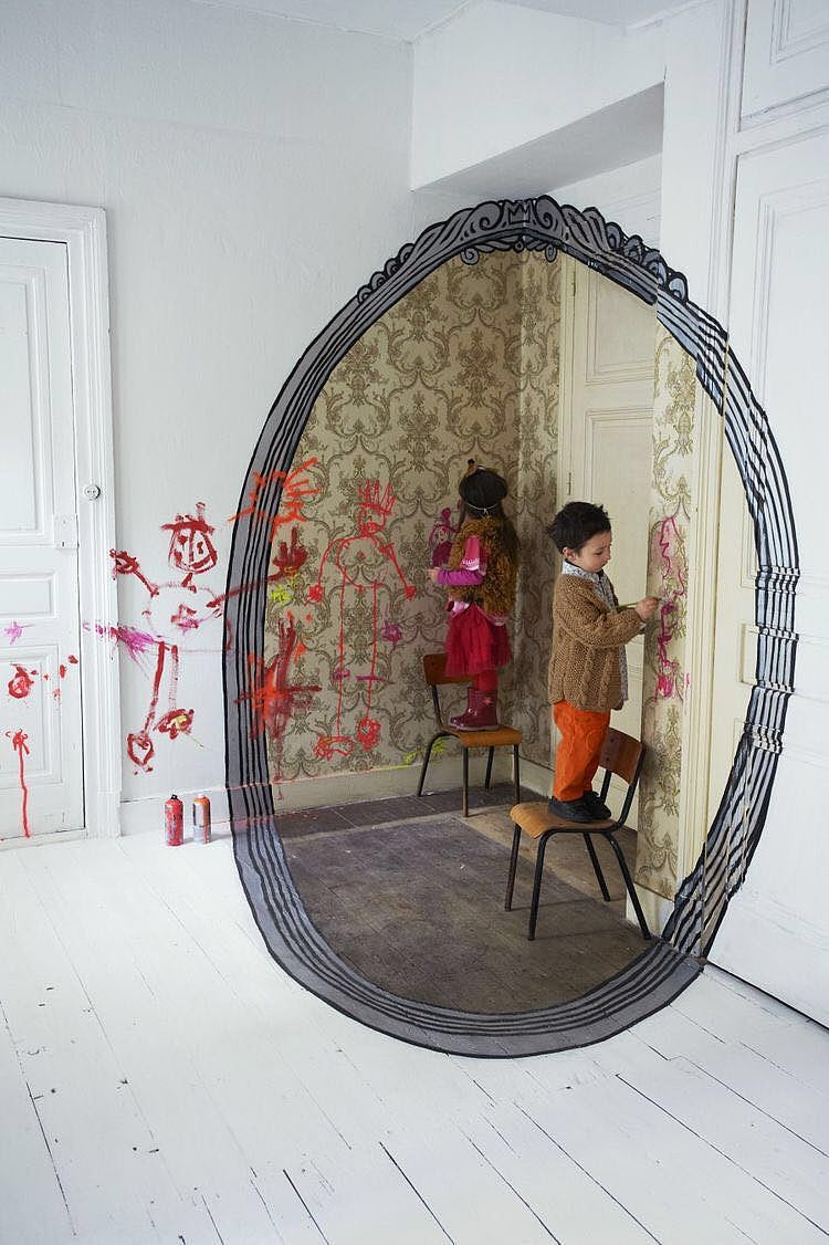 视错觉.创意广告.3D视错觉广告.平面错觉2（图ZMTAxMTkxMDAw） - 其他三维 - 站酷设计师3D艺术馆3D壁画原创素材 - 站酷ZCOOL