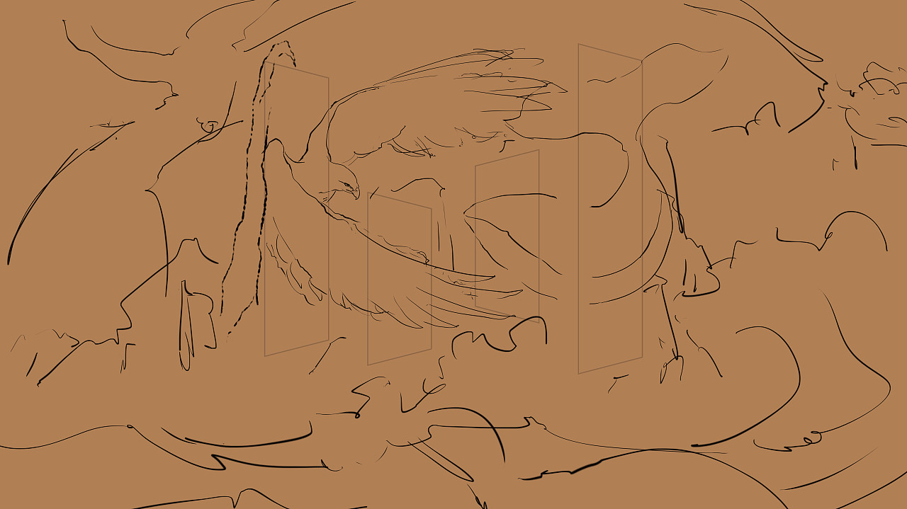 字节跳动——逍遥游（图ZMjI0NjIzNjYw） - 商业插画 - 站酷设计师白马在涅原创素材 - 站酷ZCOOL