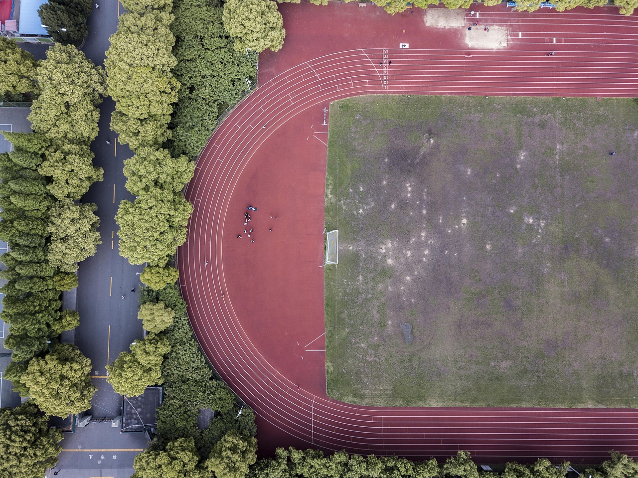 上帝视角下的球场（图ZMTU2OTExNzAw） - 环境/建筑摄影 - 站酷设计师先森WANG原创素材 - 站酷ZCOOL
