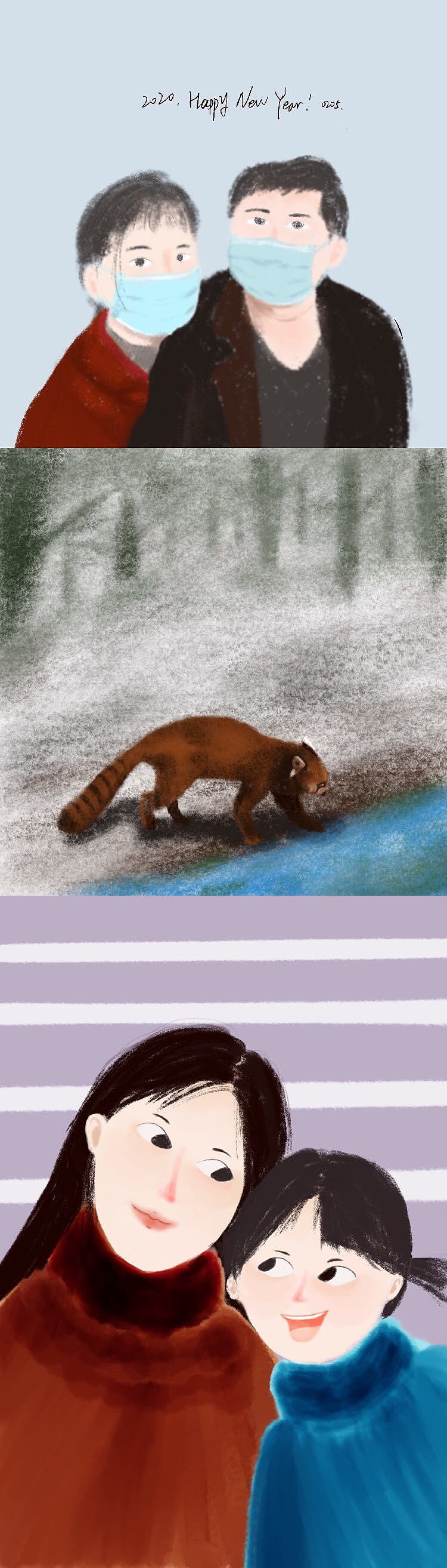 2月习作 — 毛毛