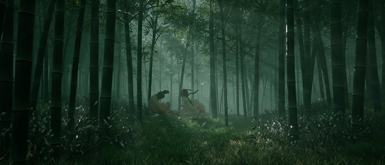虚幻4武侠场景（图ZMjg0NTc2Mzcy） - 场景 - 站酷设计师寒江散人原创素材 - 站酷ZCOOL