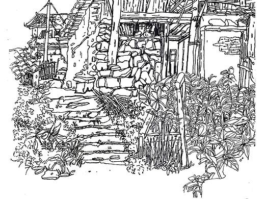 2018浙江文成寫生（個人主頁-ZNDI5NDA5NjQ=） - 創(chuàng)作習作 - 站酷設(shè)計師羔小羊GXY原創(chuàng)素材 - 站酷ZCOOL