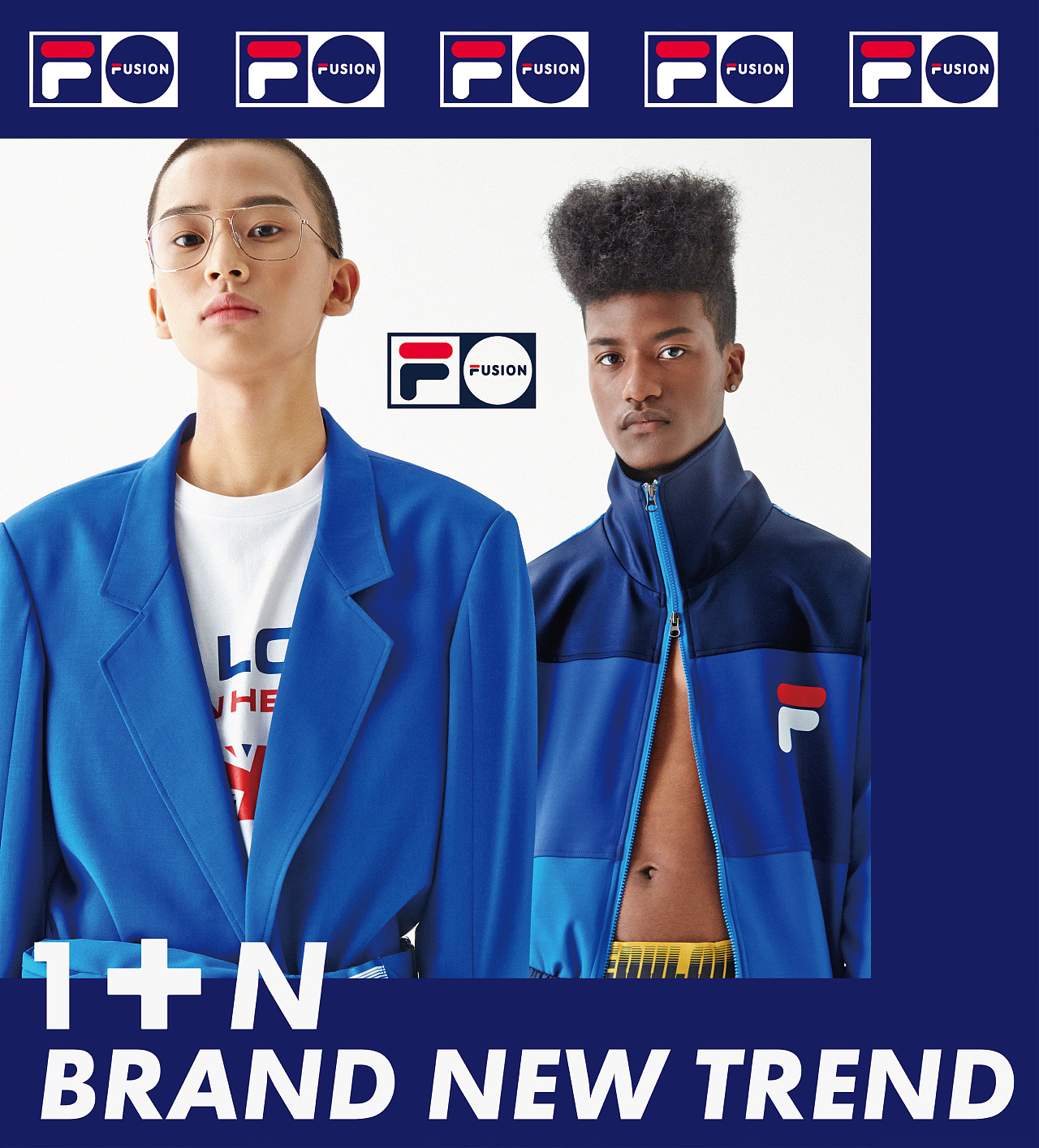 fila fusion / 海报 / 广告 / 柱图