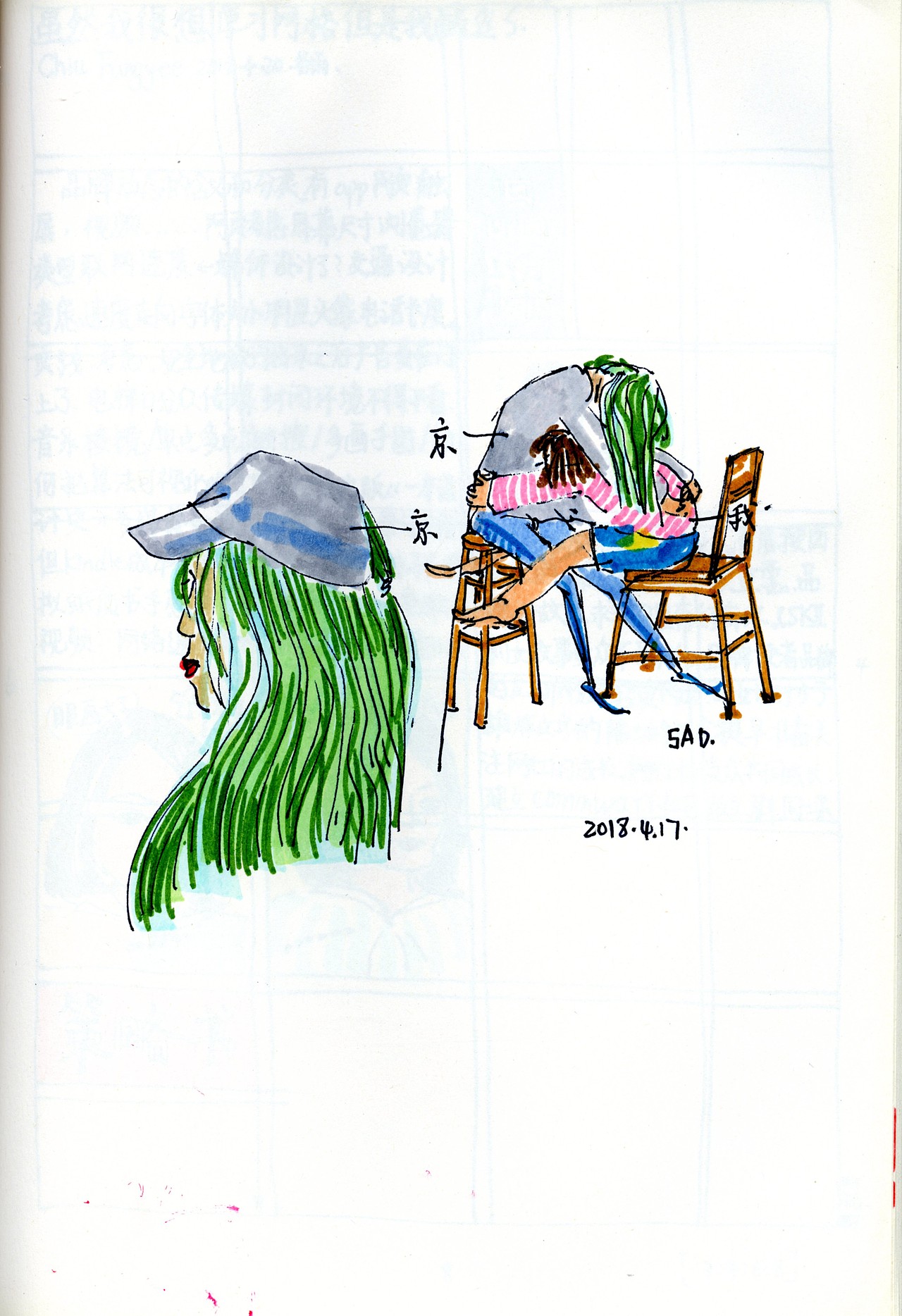 2018画画草稿系列一