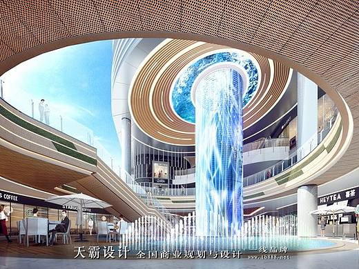 商业综合体设计效果图：以“扬帆远航”为主题天霸设计