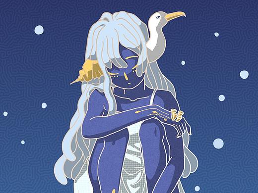 海的共生（個人主頁-ZNDQ2MDI4Njg=） - 創(chuàng)作習作 - 站酷設計師Mint涼釉原創(chuàng)素材 - 站酷ZCOOL