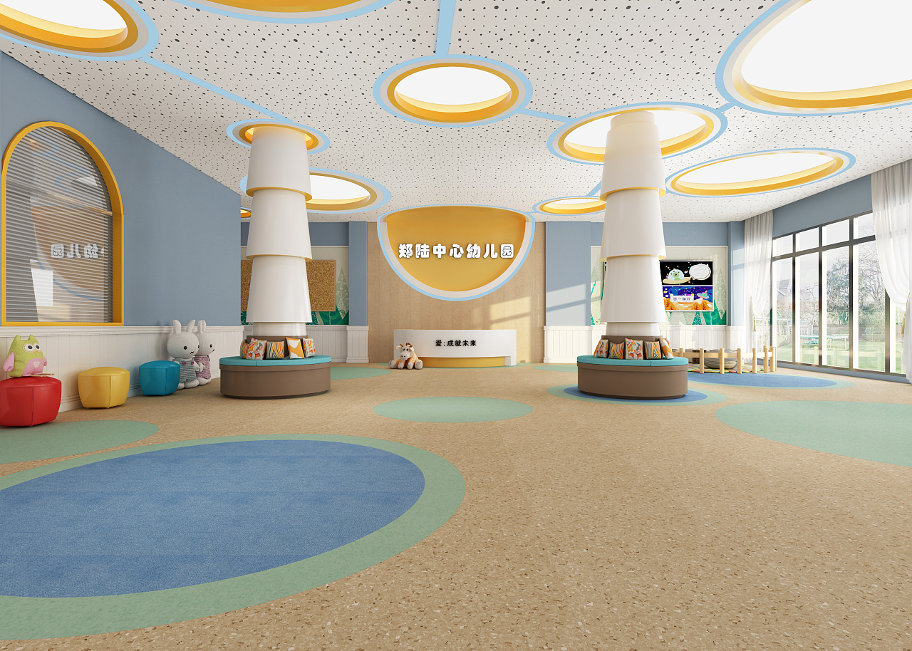 幼儿园空间设计-幼儿园环境设计|空间|家装设计|我们之间T - 原创作品 - 站酷 (ZCOOL)